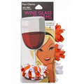 Pom-charms  Wine Glass Charms - Fanta White